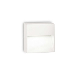 [8021696115382] Lampada da parete Down Bianco - L85xH85xP50mm