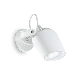[8021696096483] Lampada da parete ELIO - L 120 x H 125 x P 120 mm - Bianco