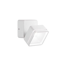 [8021696285528] Lampada da parete bianco L 90 x H 90 x P 85 mm