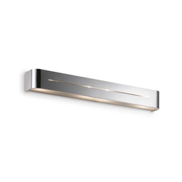 [8021696051956] Lampada da parete cromo L 620 x H 80 x P 80 mm