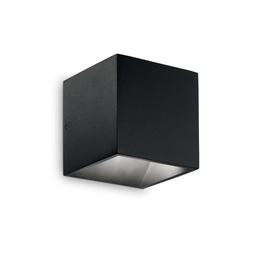 [8021696142302] Lampada da parete nero L 100 x H 100 x P 100 mm
