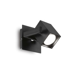 [8021696073569] Lampada da parete nero L 100 x H 110 x P 140 mm