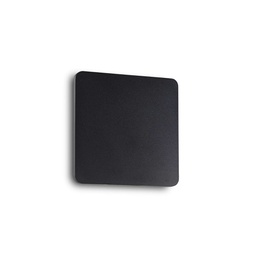 [8021696195766] Lampada da parete nero L 150 x H 150 x P 50 mm