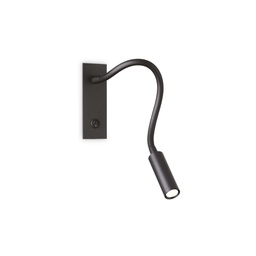 [8021696272030] Lampada da parete nero L 45 x H 120 x P 260 mm