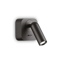 [8021696260655] Lampada da parete nero L 65 x H 85 x P 110 mm