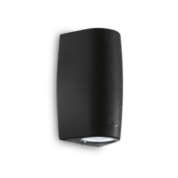 [8021696147819] Lampada da parete nero L 90 x H 165 x P 75 mm