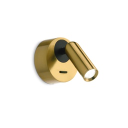 [8021696260624] Lampada da parete ottone L 70 x H 85 x P 110 mm
