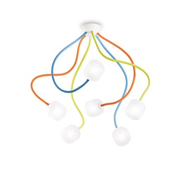 [8021696174976] Lampada da soffitto multicolor D 500 x H 340 mm