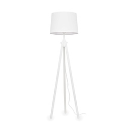 [8021696121406] Lampada da terra YORK - D 480 x H 1640 mm - Bianco