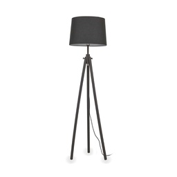 [8021696121437] Lampada da terra YORK - D 480 x H 1640 mm - Nero