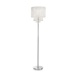 [8021696068275] Lampada da terra bianco D 385 x H 1630 mm