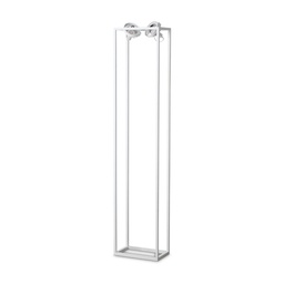 [8021696306322] Lampada da terra bianco L 340 x H 1600 x P 210 mm