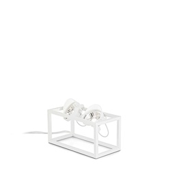 [8021696279305] Lampada da terra bianco L 380 x H 190 x P 190 mm