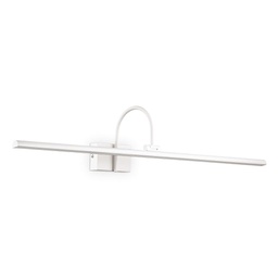 [8021696199931] Lampada parete Bonjour D90 Bianco L900xH175xP180mm