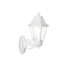 [8021696120423] Lampada parete Dafne AP1 Bianco L220xH450xP275mm