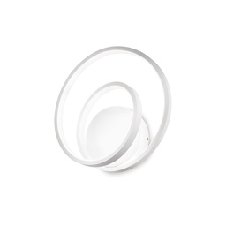 [8021696304489] Lampada parete OZ bianco DALI L290xH300xP80mm