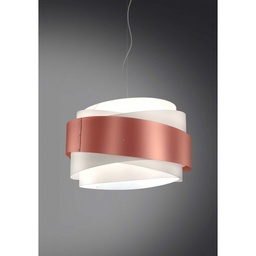 [BEA/S/60/COP] Lampadario a sospensione BEA una luce Rame diametro 60x h38 cm