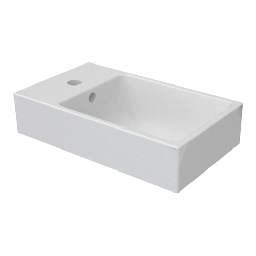 [DFLEX-185-LP94] Lavabo a parete 45x26 cm bianco