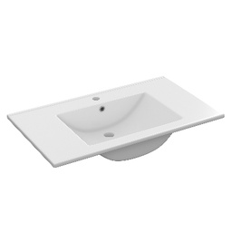 [DFLEX-142-FA30-060] Lavabo consolle ceramica 60x45 bianco