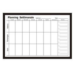 [V4612220000] Lavagna magnetica agenda con pennarellocm 60x40x1