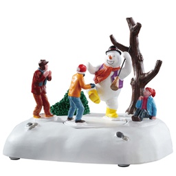 [2013232] Lemax Frosty Frolic - Divertimento gelido per villaggio di Natale