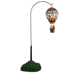 [19624229] Lemax Holiday Cheer Hot Air Balloon - Mongolfiera Allegria Delle Vacanze. Gioco invernale decorazione per villaggio Natale
