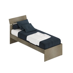 [AZ896469] Letto singolo Argilla frassinato per cameretta cm 200x85xh98