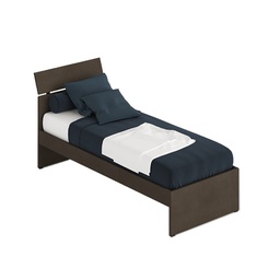 [AZ896476] Letto singolo Fango frassinato per cameretta cm 200x85xh98