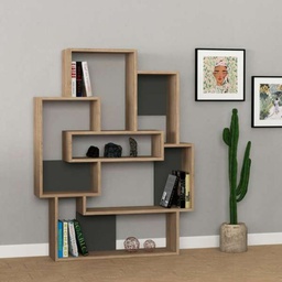 [FZ96878] Libreria Barce rovere 101x22x132h