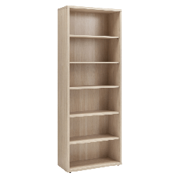 [2007854] (2c) Libreria Davinci alta con 6 vani rovere