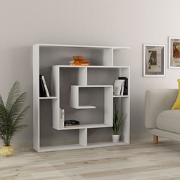 [FZ99508] Libreria Labirent Bianca 5 Ripiani 129x125x22 cm