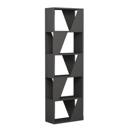 [FZ96917] Libreria antracite 5 ripiani Frame 54xx24xh.168 cm