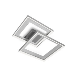 [20007467] Luce soffitto LED CCT, 56,8 cm, 25 W, alluminio