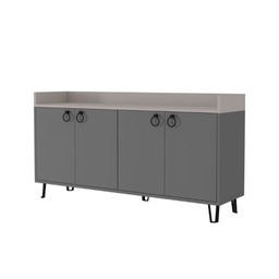 [FZ96903] Madia 4 ante antracite tortora 140x36x80 h