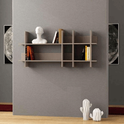[EFFEZ99367] Mensola Beads light mocha 150x22x70h EFFEZ