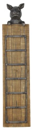 [V9109290000] Mensola con maialino ea-6576 cm. 23 x 11 h 104