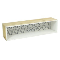 [V3200910000] Mensola legno lucia rettangolare cm 60x15x15