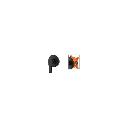 [20009779] Miscelatore Ad Incasso Monocomando Nero Opaco Linea Flat