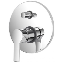 [BR401016] Miscelatore Doccia in acciaio ad incasso Tondo Serie PRIMA