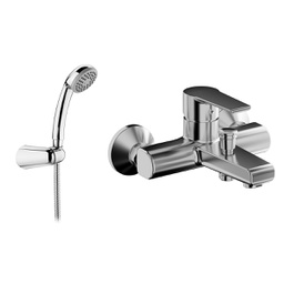 [DFLEX-276-T330] Miscelatore Monocomando Vasca Con Accessori Linea Ten