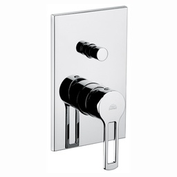 [DFLEX-274-R545] Miscelatore incasso doccia con deviatore linea Ringo cromo