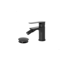 [BR401083] Miscelatore per Bidet Nero opaco Serie Flat