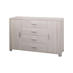 [CAP98610] Mobile 2 Ante più 4 Cassetti Cm. 136 x 41 x 86H