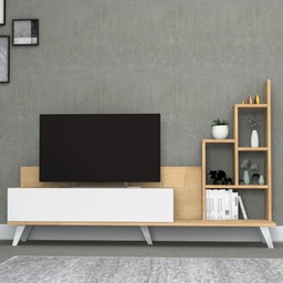 [FZ94348MAG] Mobile Porta TV con libreria Rovere BINGO 160x35x h105 cm (D2306TV160M051)