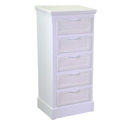 [V8041830000] Mobiletto liverpool 5 cassetti grande cm 41x33