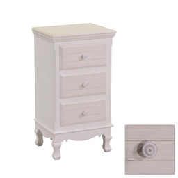 [V8041280000] Mobiletto norimberga 3 cassetti grande cm 41x34h69