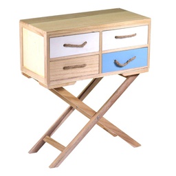 [V8039200000] Mobiletto tenerife 4 cassetti cm 60x30h30/72