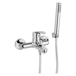 [DFL2042180] Monocomando Esterno Doccia 'Lucente' Cromato
