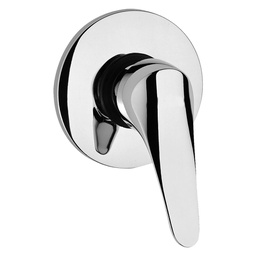 [DFL2042126] Monocomando Incasso Doccia 'Ariel' Cromato