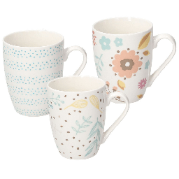 [19907728] Mug New Bone China 350 Cc New Bone China Botanico
